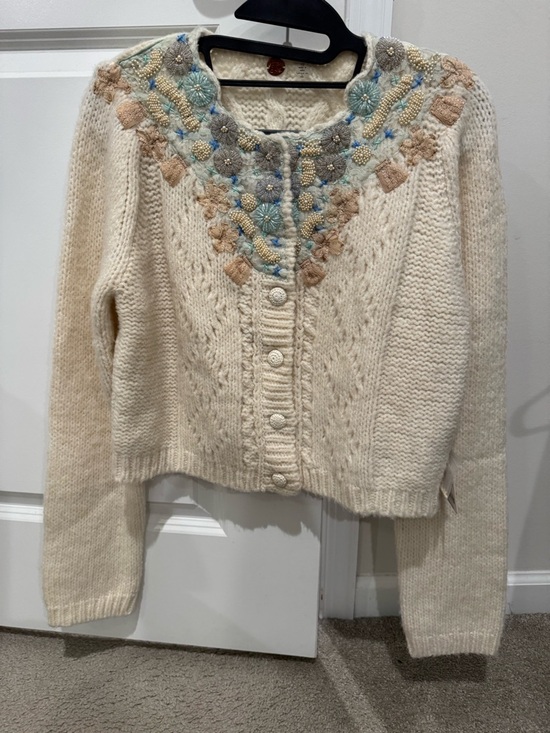 Free People Sweaters - Free People Pixie Cardigan in Ivory